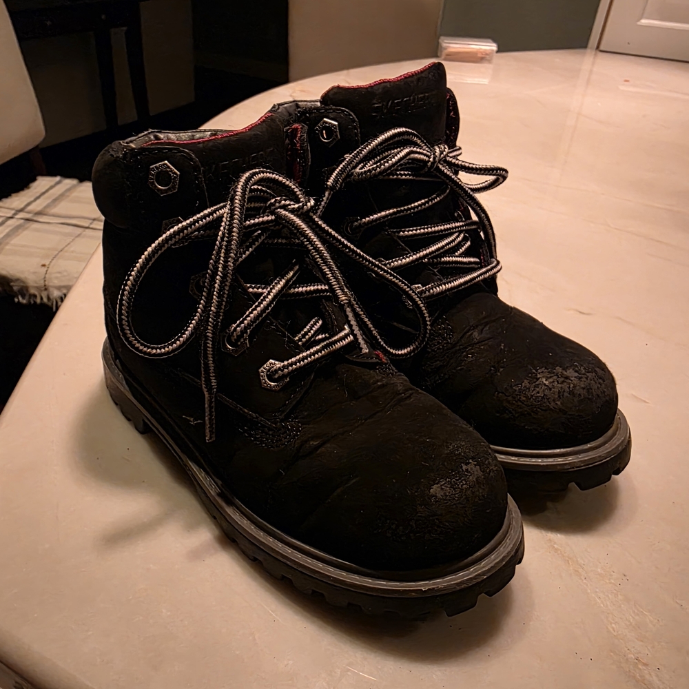 Black Kids Boots